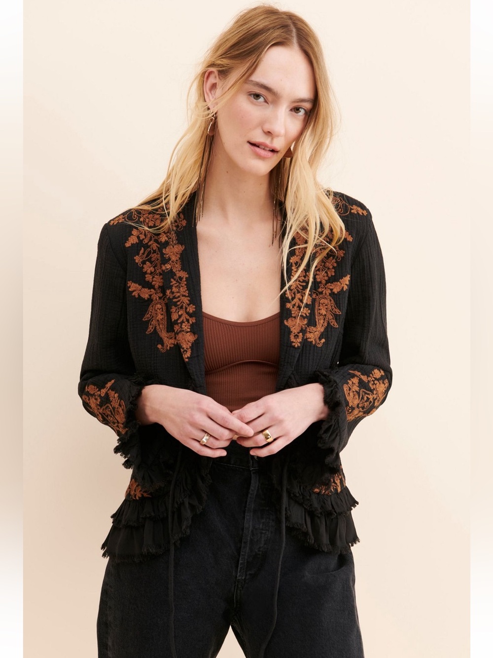 Free People Willow Bed Jacket